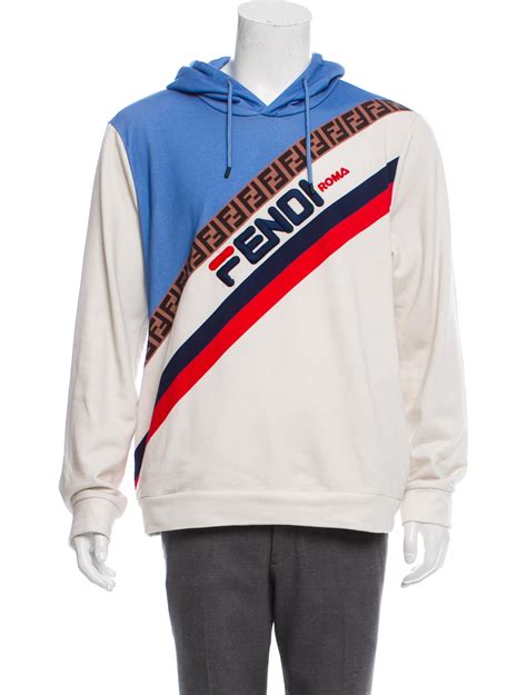 fendi x fila sweatshirt|fendi fila On Sale .